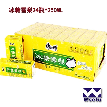 康师傅盒装冰糖雪梨（250ml*24盒）